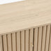 Tam Oak Wood Effect 4 Door Large Storage TV Stand