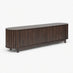 Tam Walnut Wood Effect 4 Door Large Storage TV Stand