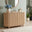 Tam Oak Wood Effect 2 Door Sideboard