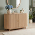 Tam Oak Wood Effect 2 Door Sideboard