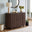 Tam Walnut Wood Effect 2 Door Sideboard