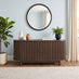 Tam Walnut Wood Effect 2 Door Storage TV Stand