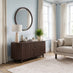Tam Walnut Wood Effect 2 Door Storage TV Stand