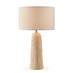 Teresia Travertine Stone Table Lamp