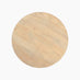 Teton Round White Oak Wood 3 Leg Coffee Table