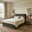 Tilly Green Fabric Ottoman Double Bed Frame