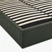 Tilly Green Fabric Ottoman Double Bed Frame