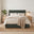 Tilly Green Fabric Ottoman King Size Bed Frame