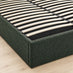 Tilly Green Fabric Ottoman King Size Bed Frame