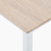 Tobermory Rectangular Whitewash & White Wood Dining Bench
