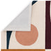 Tolliver Multicolour Modern Shapes Wool Rug 120x170