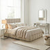 Trifle Beige Boucle Fabric Ottoman Double Bed Frame