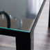 Clear Tempered Glass Dining Table Top Protector Topper-160x90cm Topper