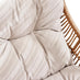 Tahiti Beige Rattan Indoor / Outdoor Chair with Footstool
