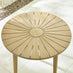 Tari Wood 4 Seat Round Garden Dining Table