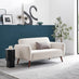 Teddy White Boucle 2 Seater Sofa