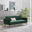 Teddy Green Velvet 3 Seater Sofa
