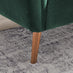 Teddy Green Velvet 3 Seater Sofa