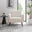 Teddy White Boucle Arm Chair
