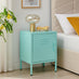 Teksi 1 Door Light Blue Metal Locker Bedside Table
