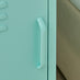 Teksi 1 Door Light Blue Metal Locker Bedside Table