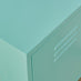 Teksi 1 Door Light Blue Metal Locker Bedside Table