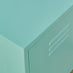 Teksi 1 Door Light Blue Metal Locker Bedside Table
