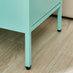 Teksi 1 Door Light Blue Metal Locker Bedside Table