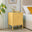 Teksi 1 Door Mustard Yellow Metal Locker Bedside Table