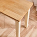 Tenby Cream and Oak Solid Wood Large Dining Bench