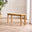 Tenby Oak Effect Solid Wood Small Dining Bench