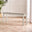 Tenby Whitewashed &Grey Solid Wood Large Dining Bench