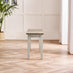 Salcombe Extending Light Grey Wooden Table & 2 Tenby Benches