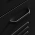 Teksi Black Metal 6 Drawer Locker Cabinet Sideboard