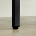 Teksi Black Metal 6 Drawer Locker Cabinet Sideboard