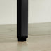Teksi Black Metal 6 Drawer Locker Cabinet Sideboard