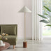Theo White & Wood Standing Floor Lamp