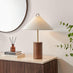 Theo White & Wood Table Lamp
