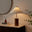 Theo White & Wood Table Lamp