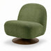 Tilda Green Fabric Accent Chair