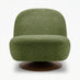 Tilda Green Fabric Accent Chair