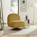 Tilda Mustard Yellow Fabric Accent Chair