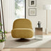 Tilda Mustard Yellow Fabric Accent Chair