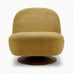 Tilda Mustard Yellow Fabric Accent Chair