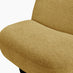Tilda Mustard Yellow Fabric Accent Chair