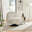 Tilda Cream Fabric Accent Chair