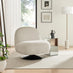 Tilda Cream Fabric Accent Chair