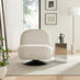 Tilda Cream Fabric Accent Chair