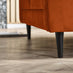 Jolene Burnt Orange Velvet 2 Seater Sofa