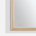 Valerie Oak Wood Medium 100x80cm Overmantle Arch Mirror
